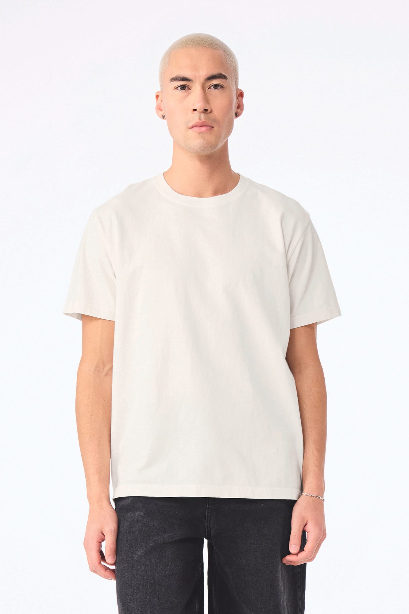 T-shirt délavé épais unisexe - Image 25