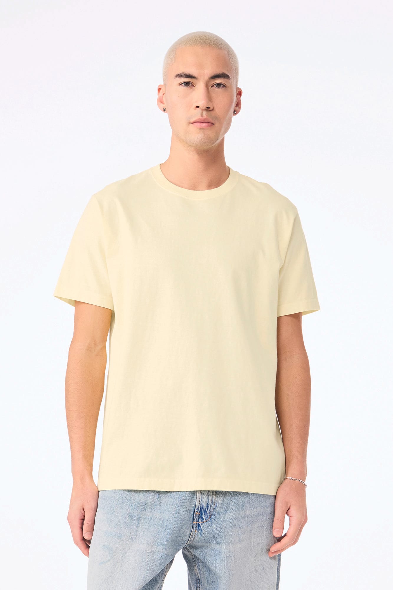 T-shirt délavé épais unisexe - Image 29