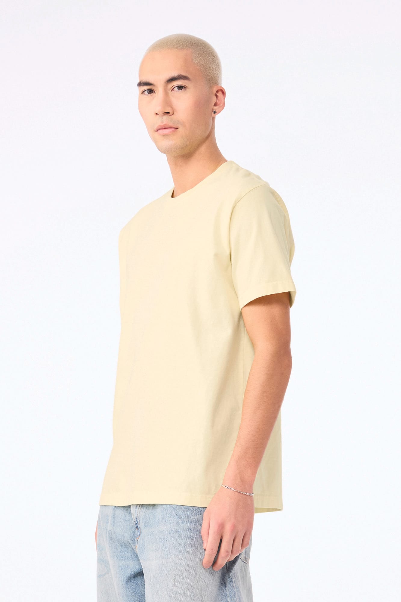 T-shirt délavé épais unisexe - Image 30