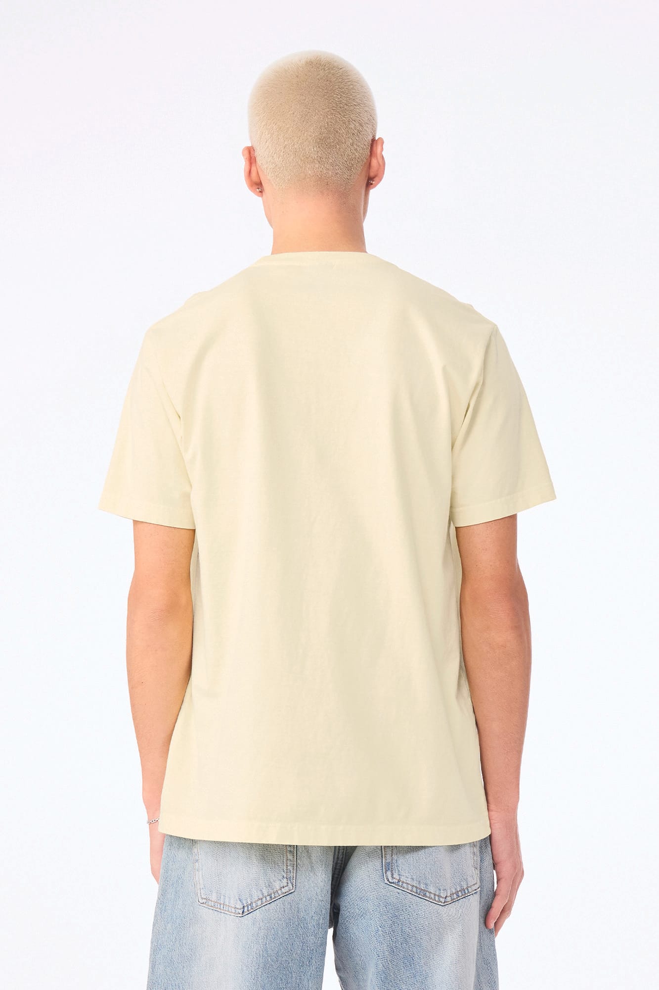 T-shirt délavé épais unisexe - Image 31