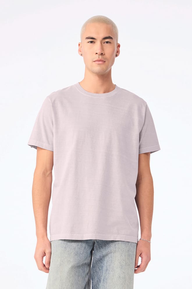 Camiseta de efecto lavado gruesa unisex