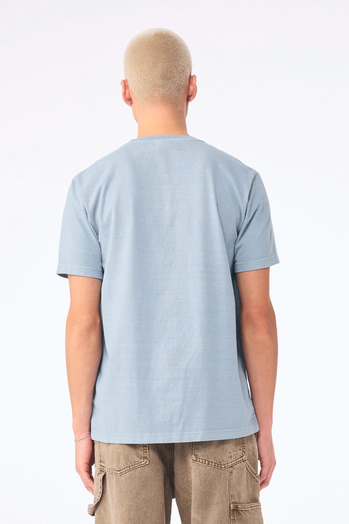 T-shirt délavé épais unisexe - Image 39