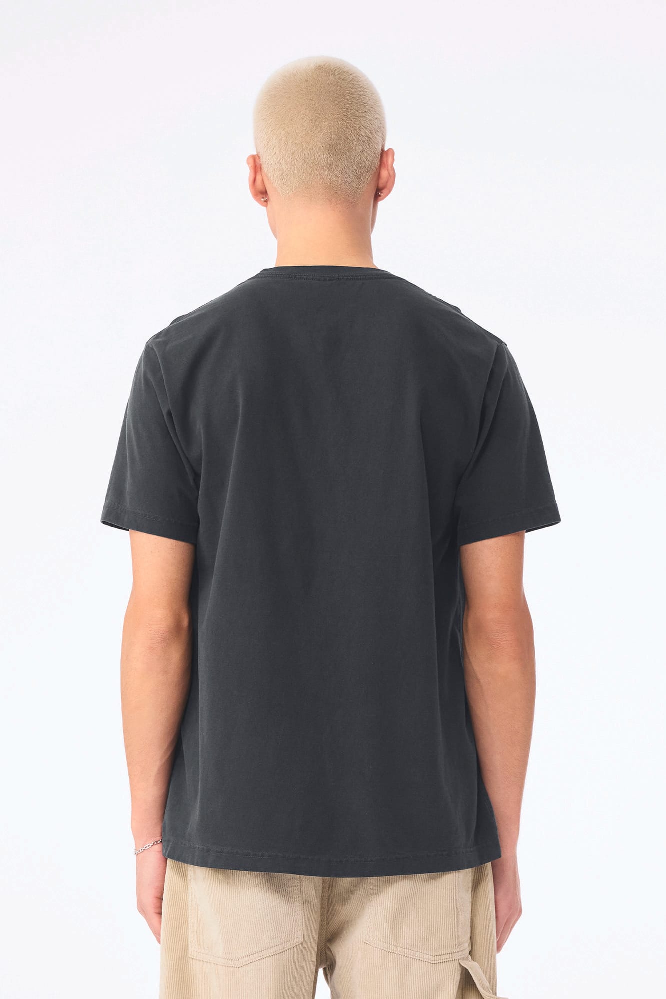 T-shirt délavé épais unisexe - Image 43