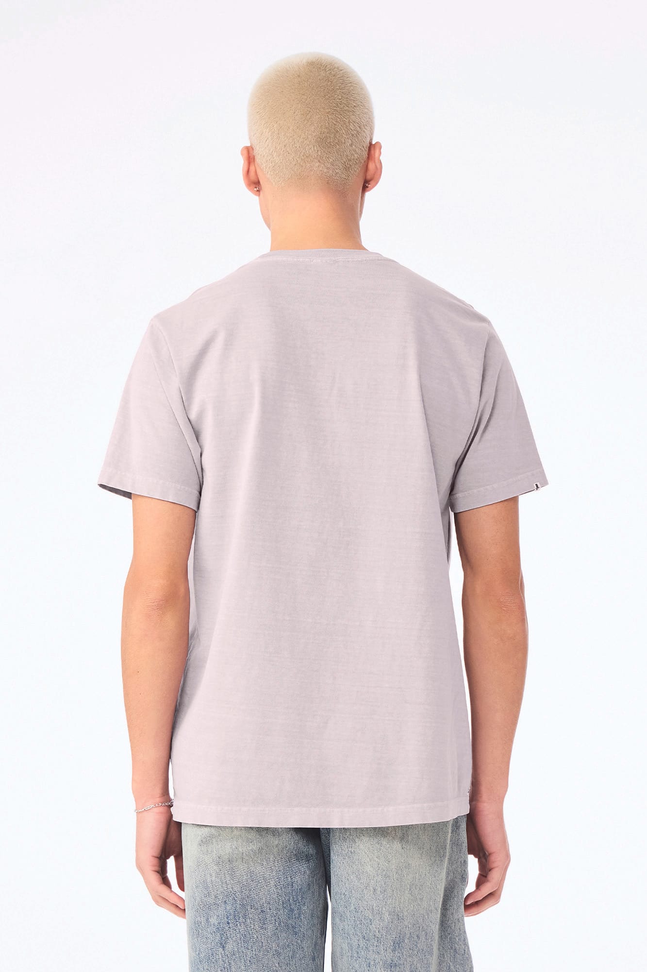 T-shirt délavé épais unisexe - Image 3