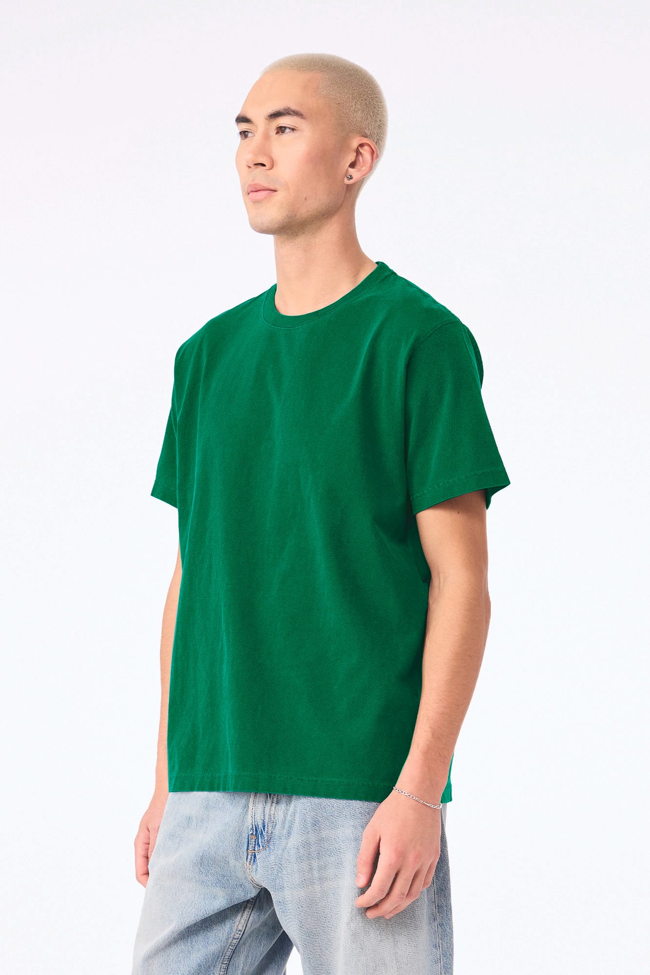 T-shirt délavé épais unisexe - Image 53