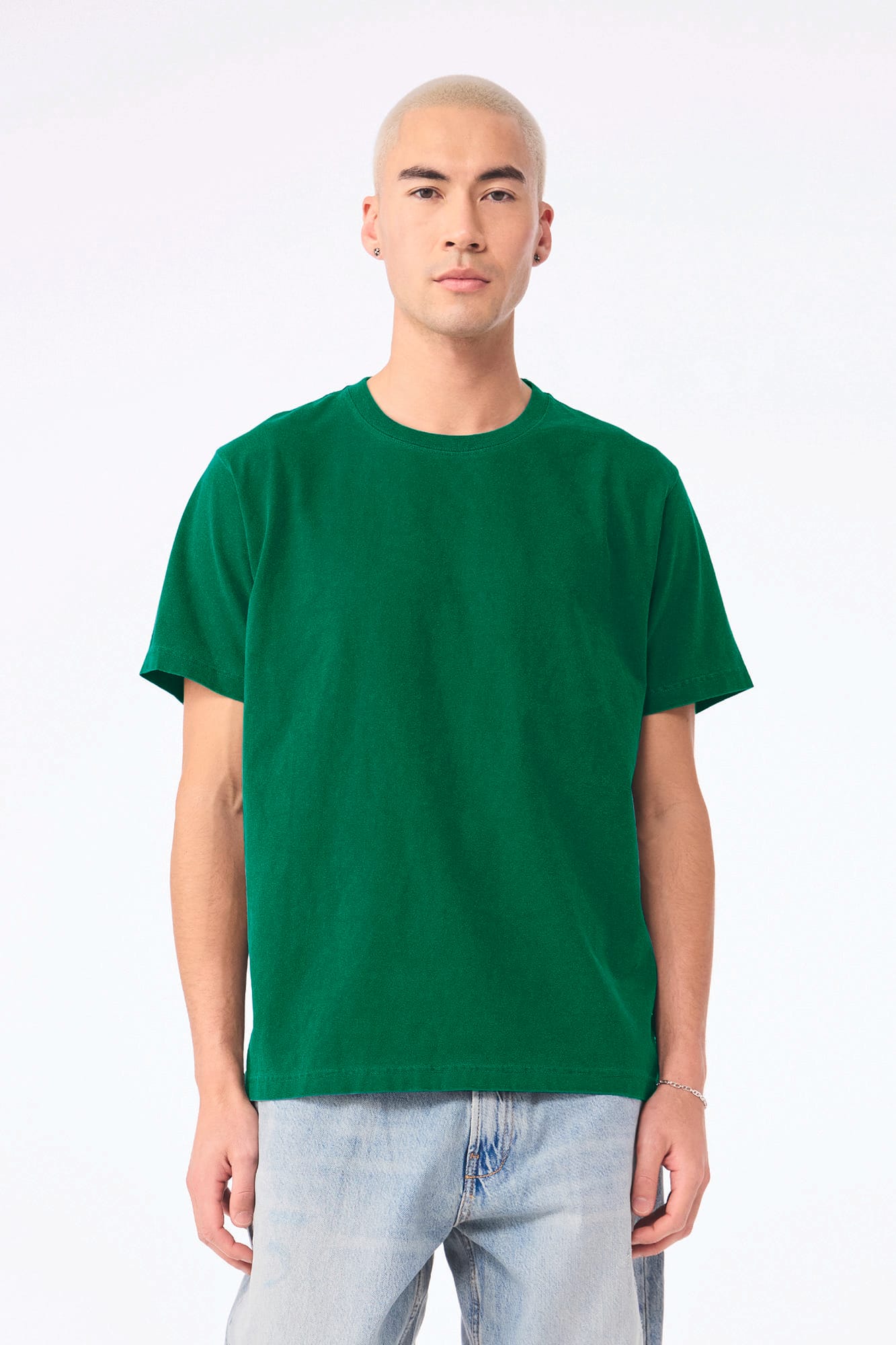 T-shirt délavé épais unisexe - Image 54