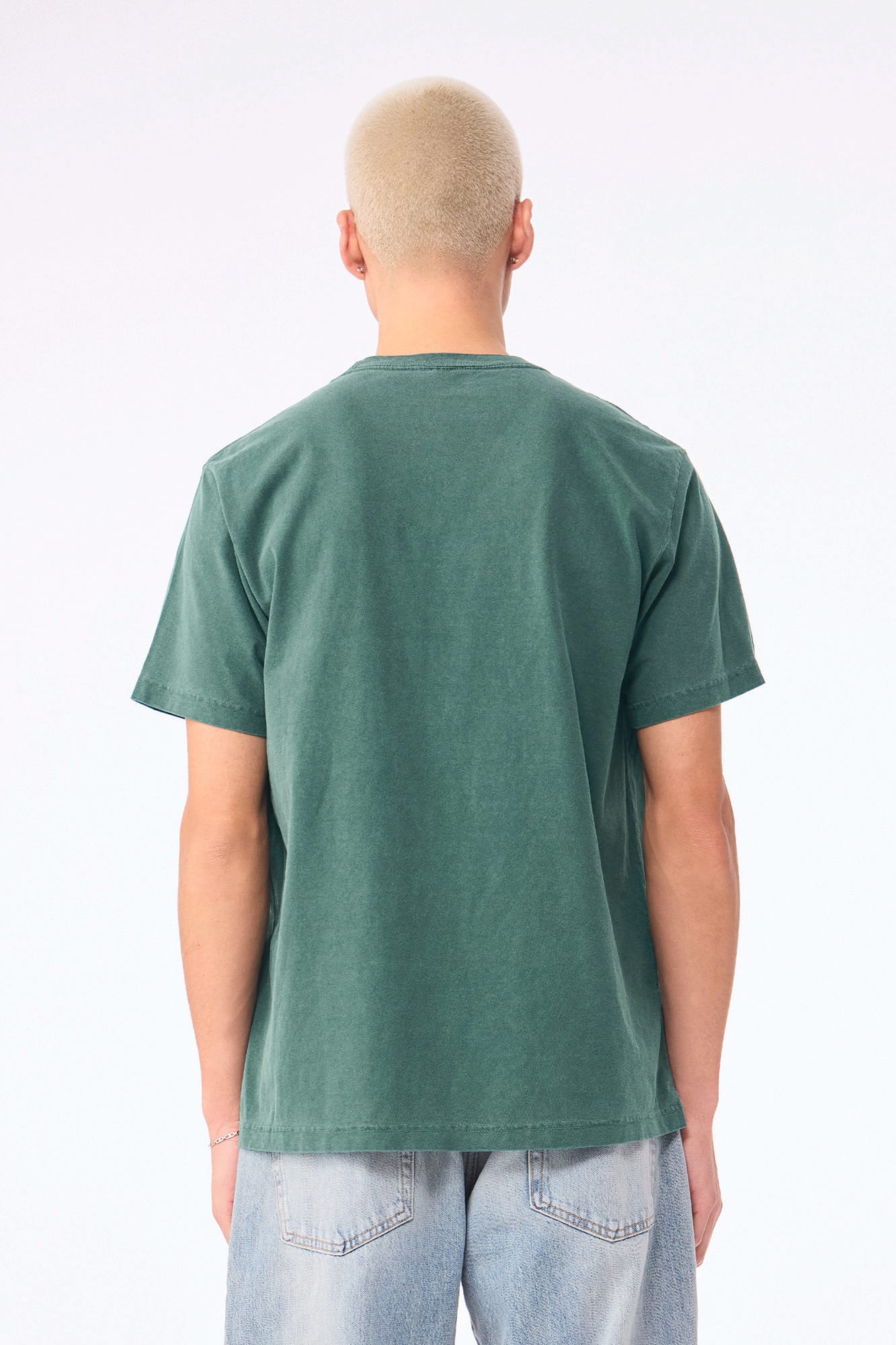 T-shirt délavé épais unisexe - Image 14