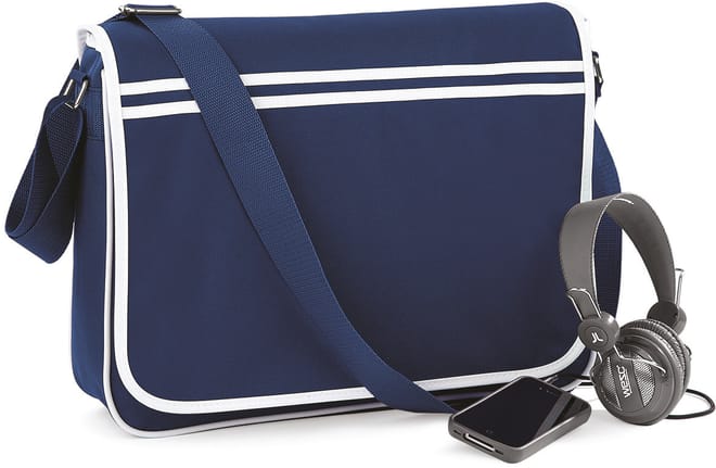 Retro messenger bag