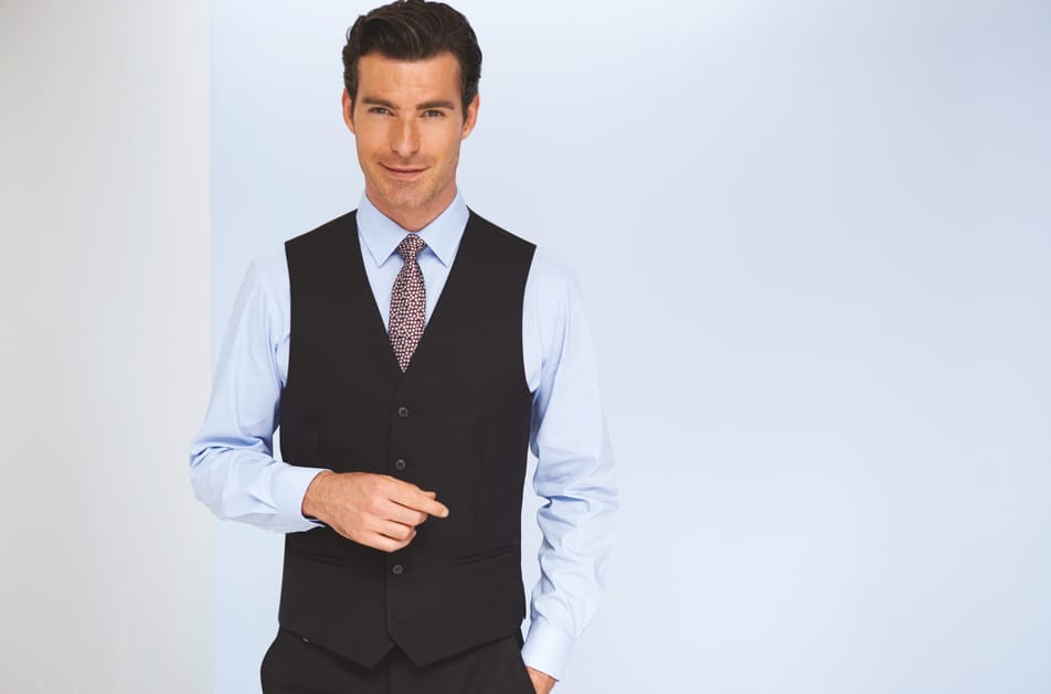 gilet homme avec cravate