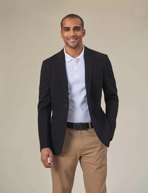 Jersey heren blazer