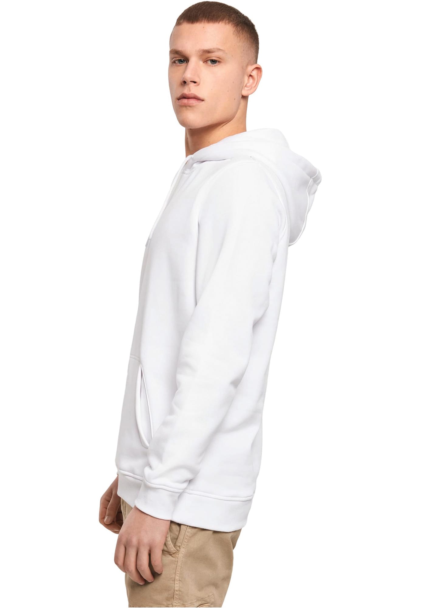 Sudadera con capucha de tejido grueso