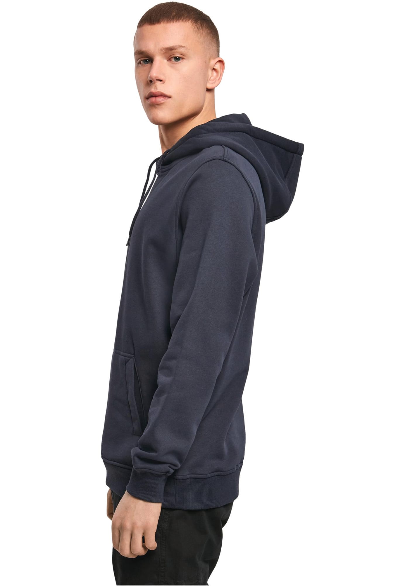 Sudadera con capucha de tejido grueso