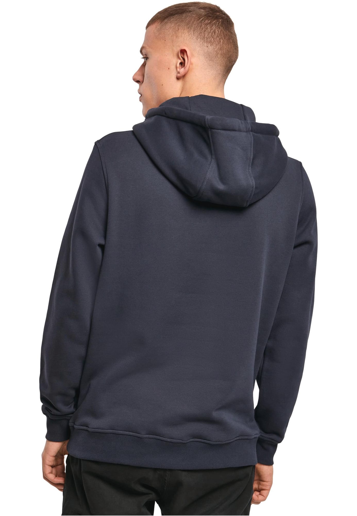 Sudadera con capucha de tejido grueso