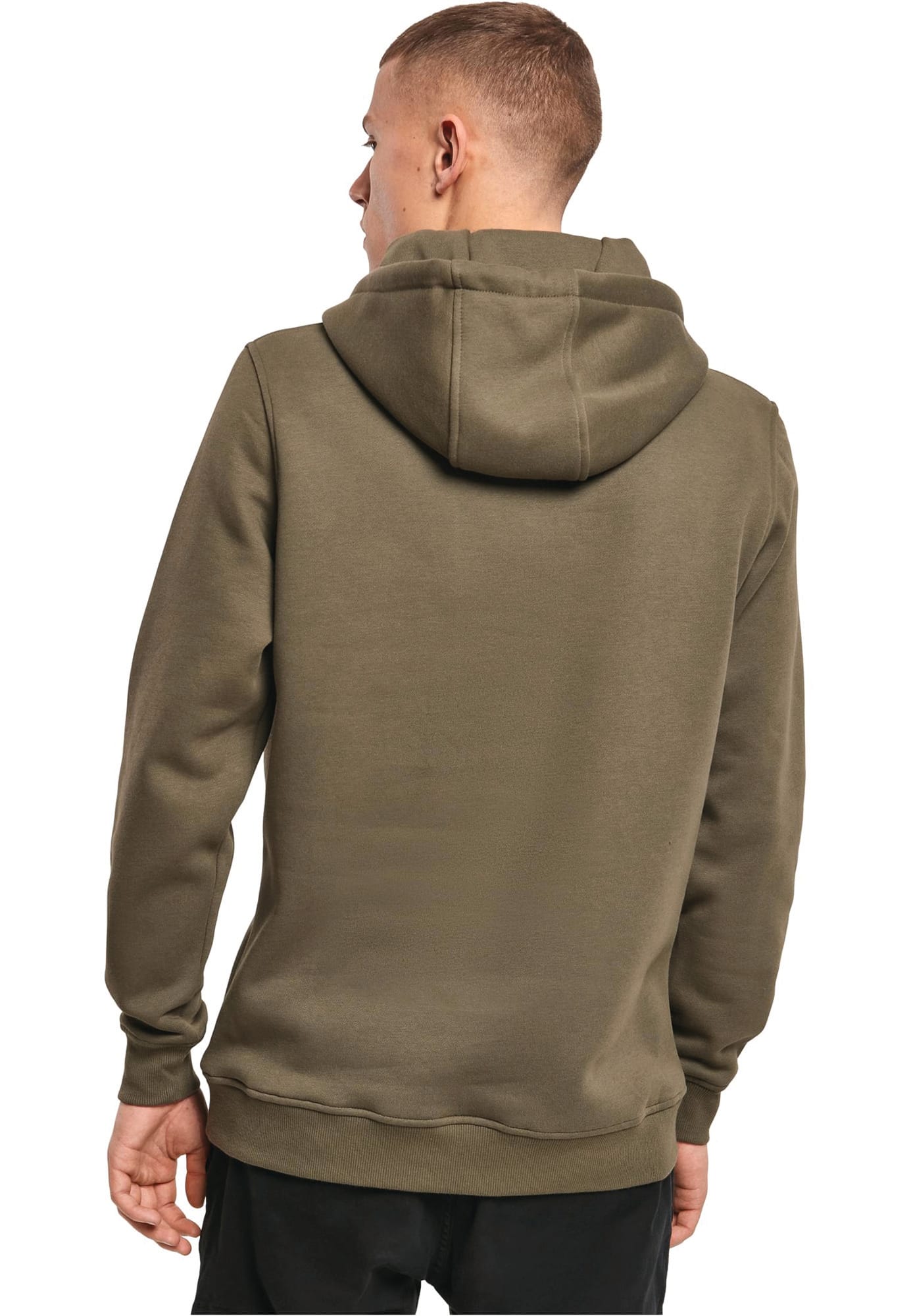 Sudadera con capucha de tejido grueso