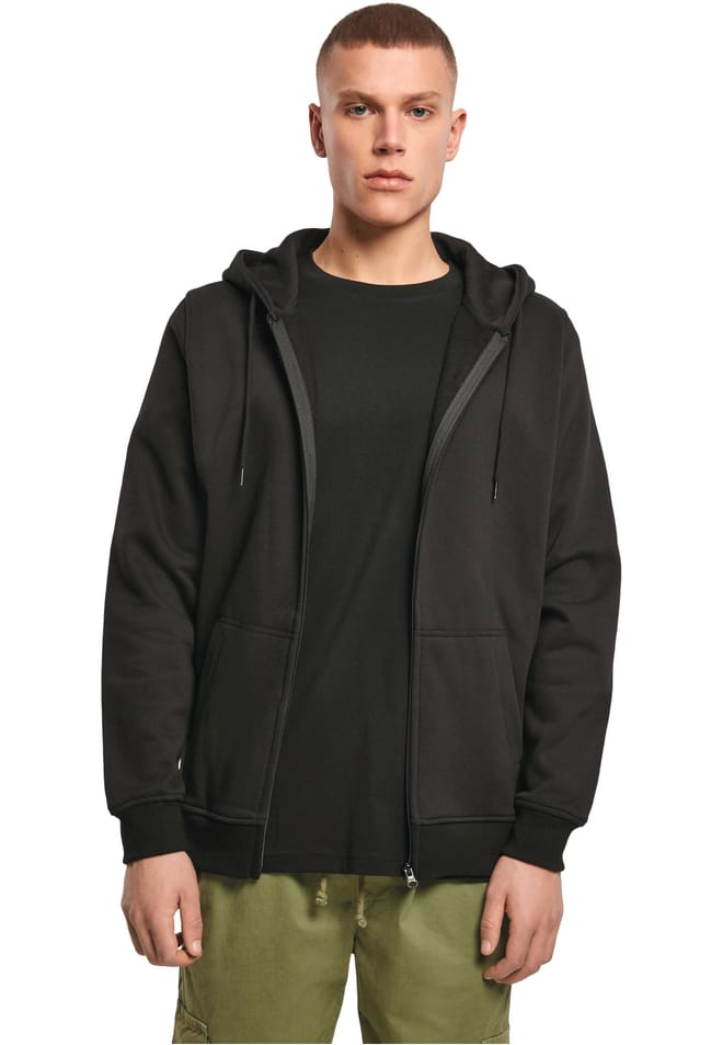 Sweat zippé capuche lourd