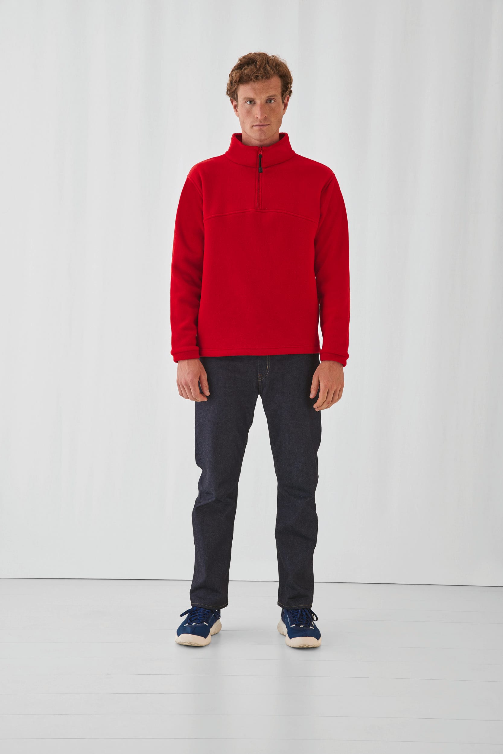 Camisola polar 1/2 fecho HIGHLANDER+