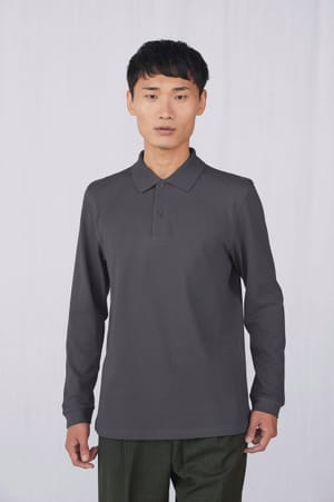 MY POLO 180 Heren lange mouwen