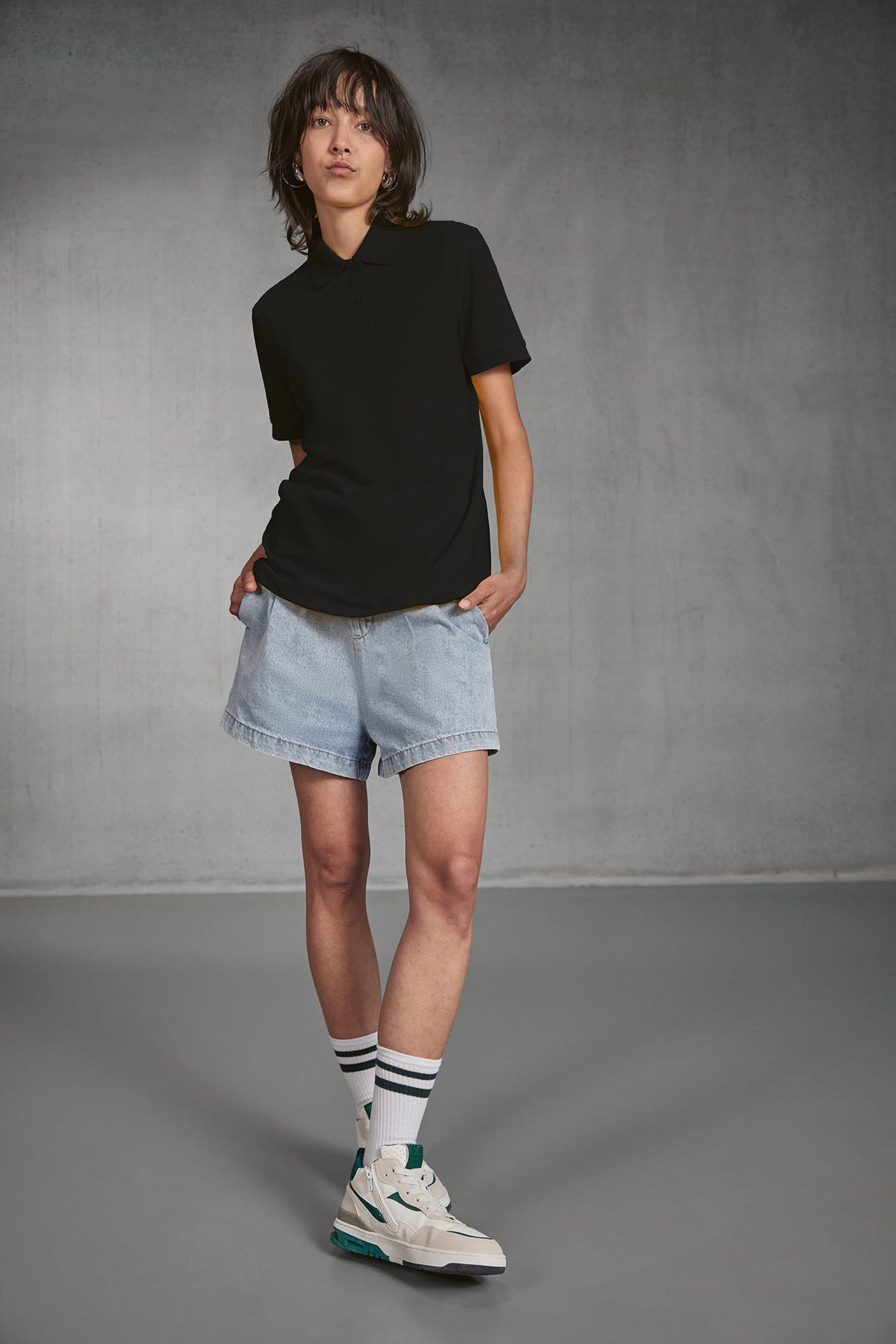 MY ECO POLO 65/35 Senhora de manga curta