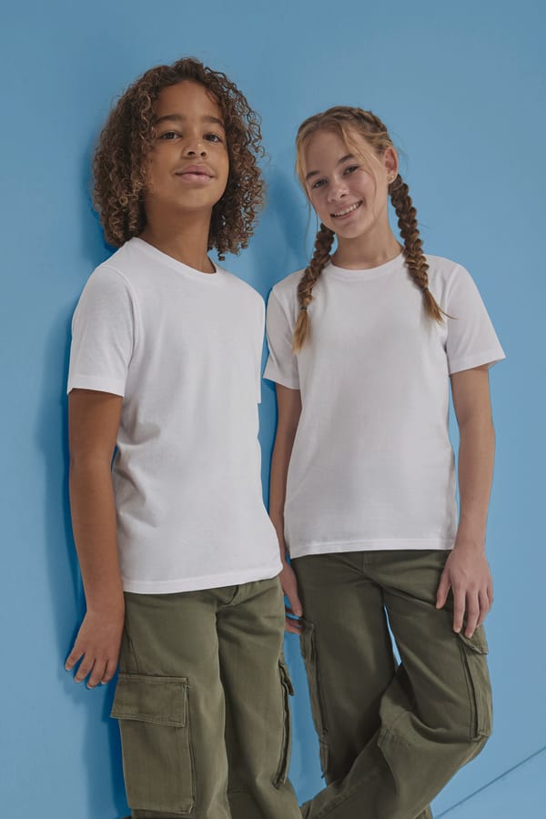T-shirt 100% coton - Enfants - LE TRAVAIL SCHIFF. (CG189-Navy) main image 1