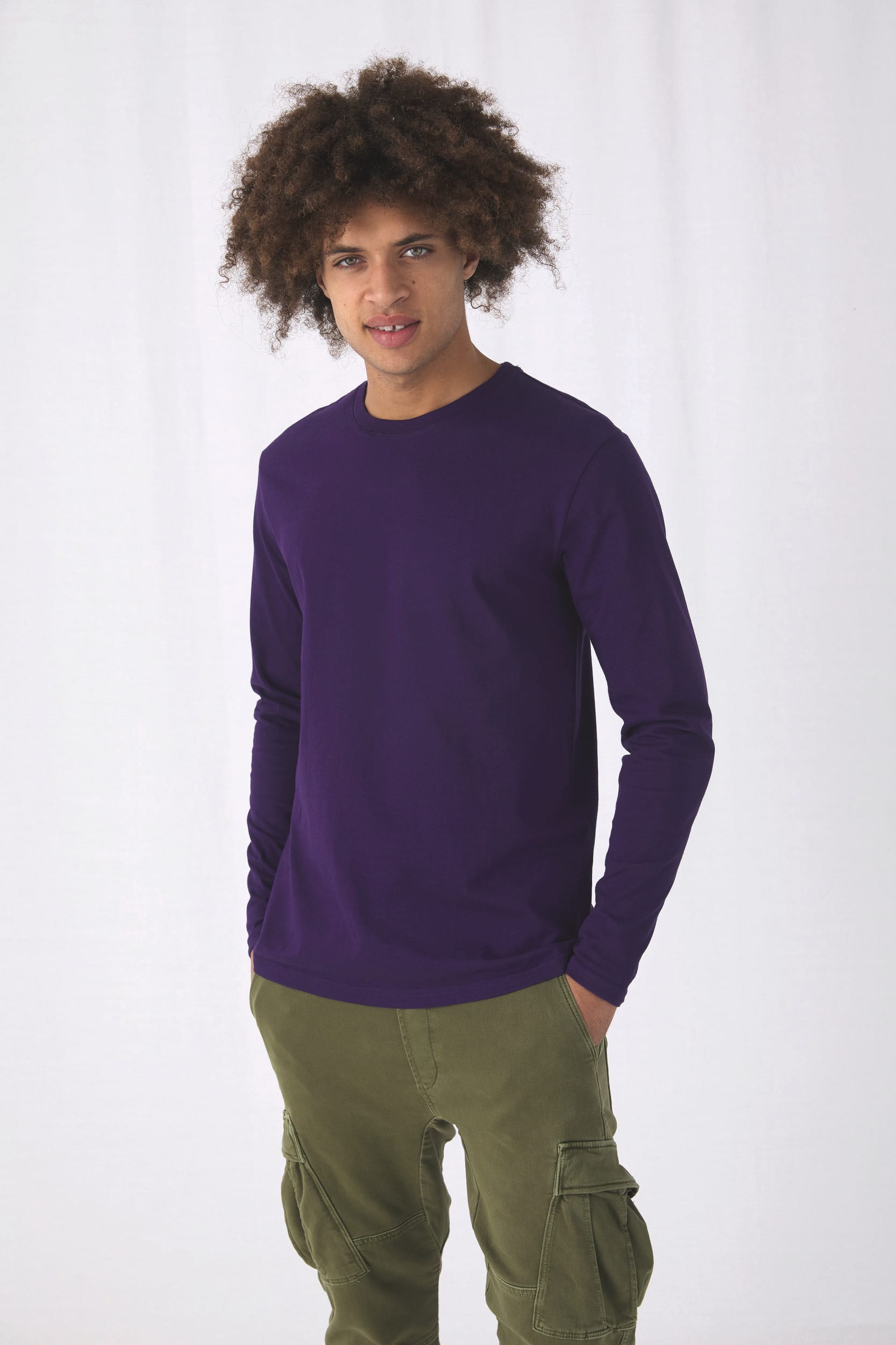 T-shirt homme manches longues #E190 - Image 2