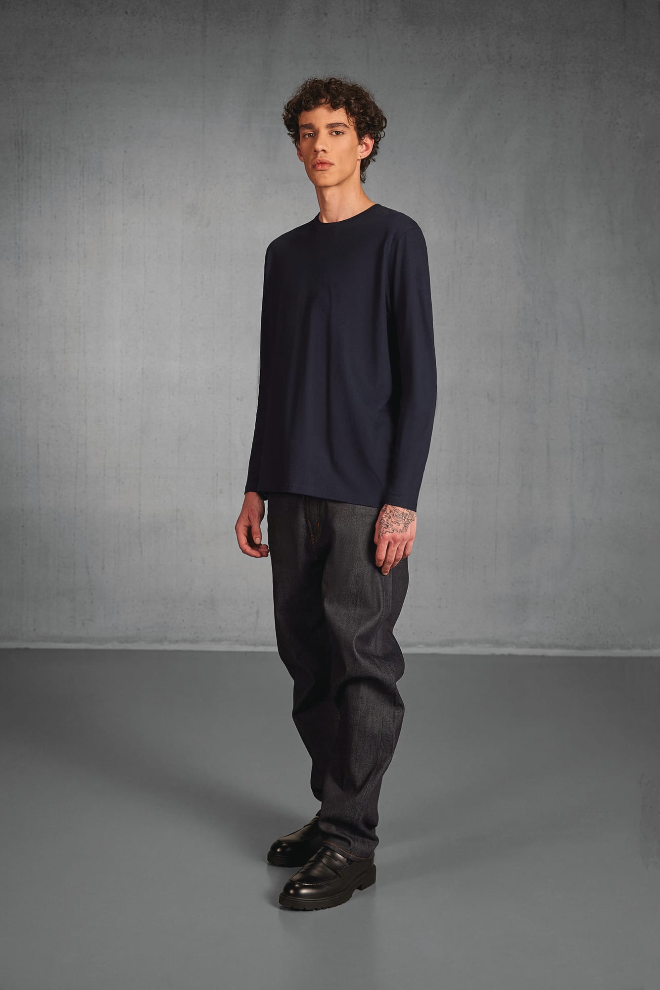 T-shirt homme manches longues #E190 - Image 5