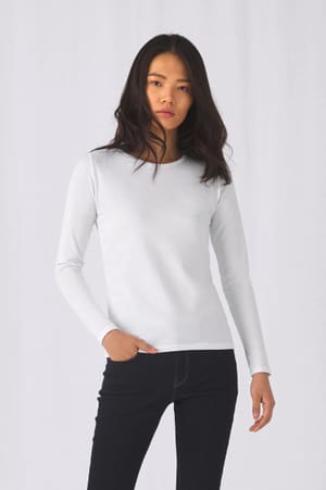 #E190 Ladies' T-shirt long sleeve