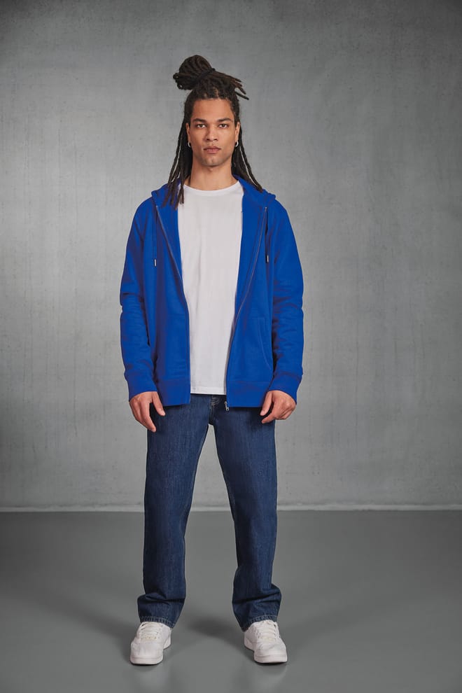Sweat-shirt capuche zippé KING