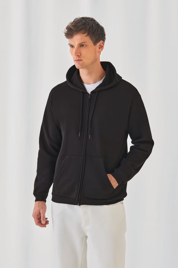 ID.205 Hooded Full Zip Sweatshirt - B&C