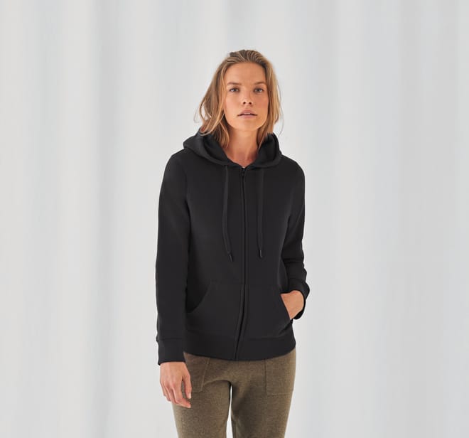 Sweat-shirt capuche zippé QUEEN