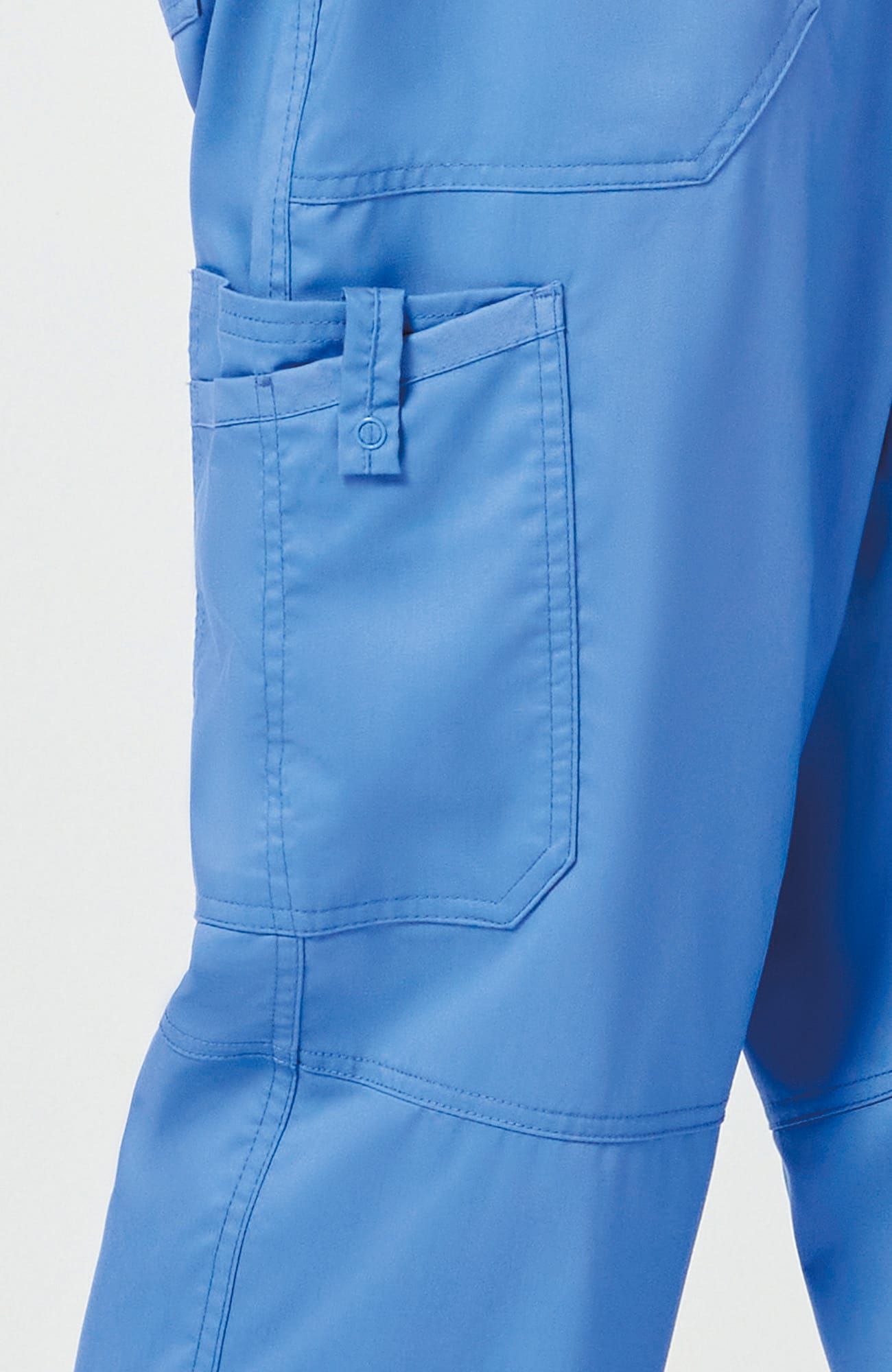 Pantalones tipo cargo con bragueta hombre