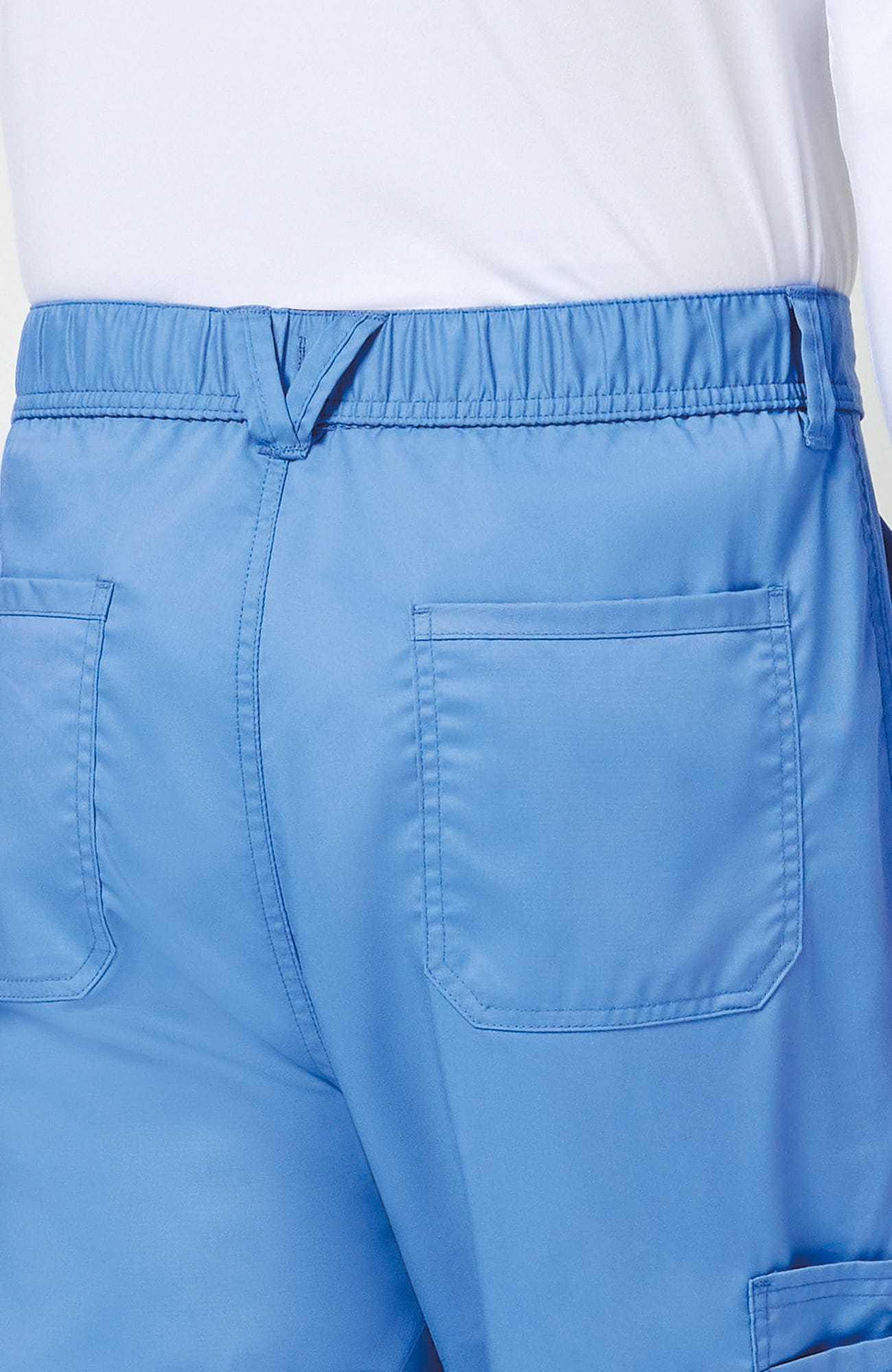 Pantalones tipo cargo con bragueta hombre