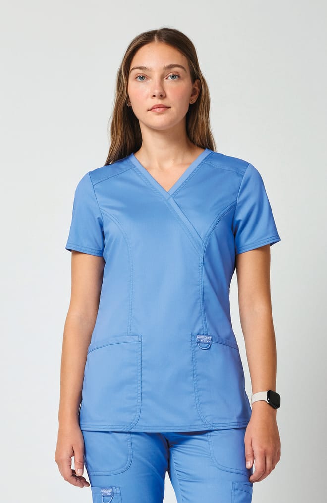Ladies' wrap top