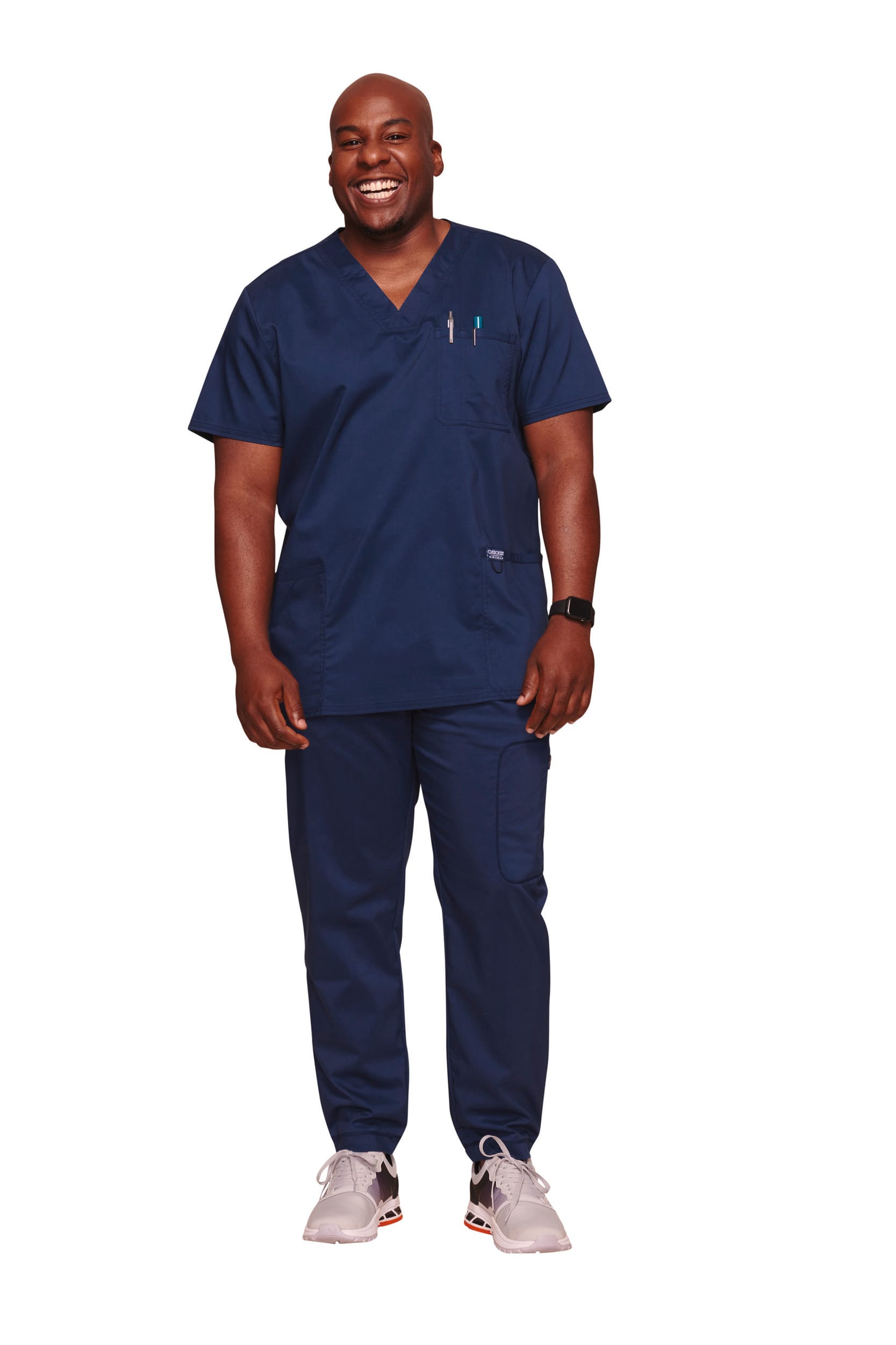 Túnica decote V de homem