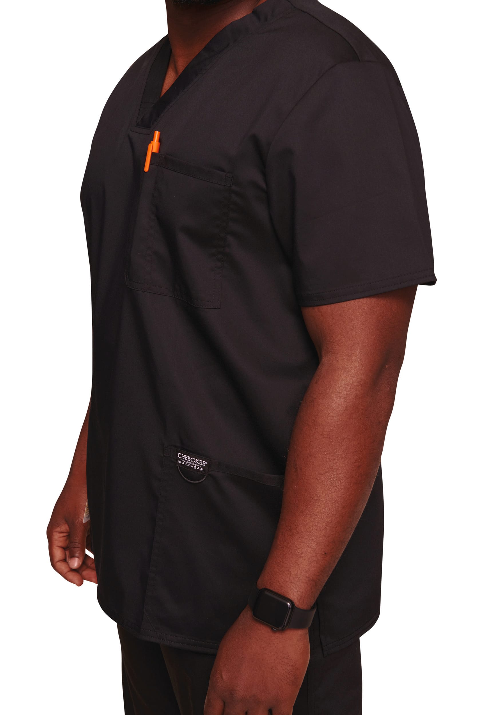 Túnica decote V de homem