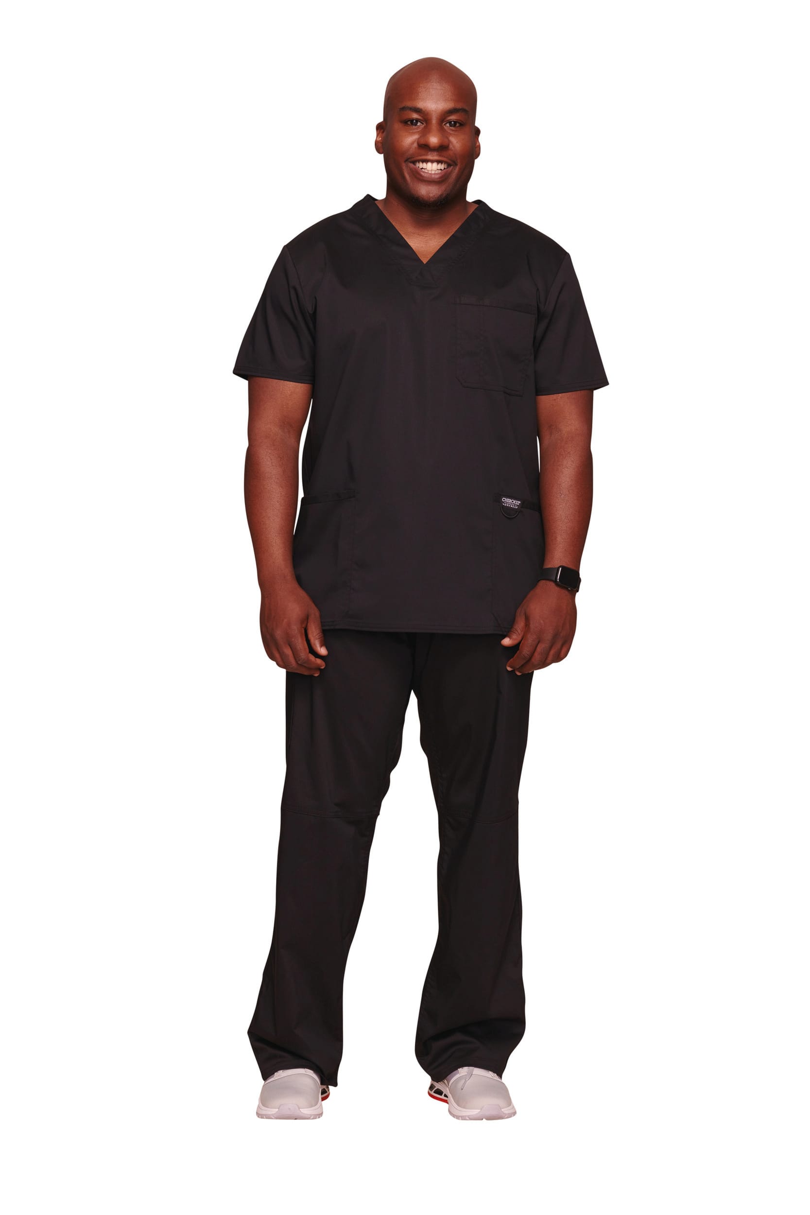 Túnica decote V de homem