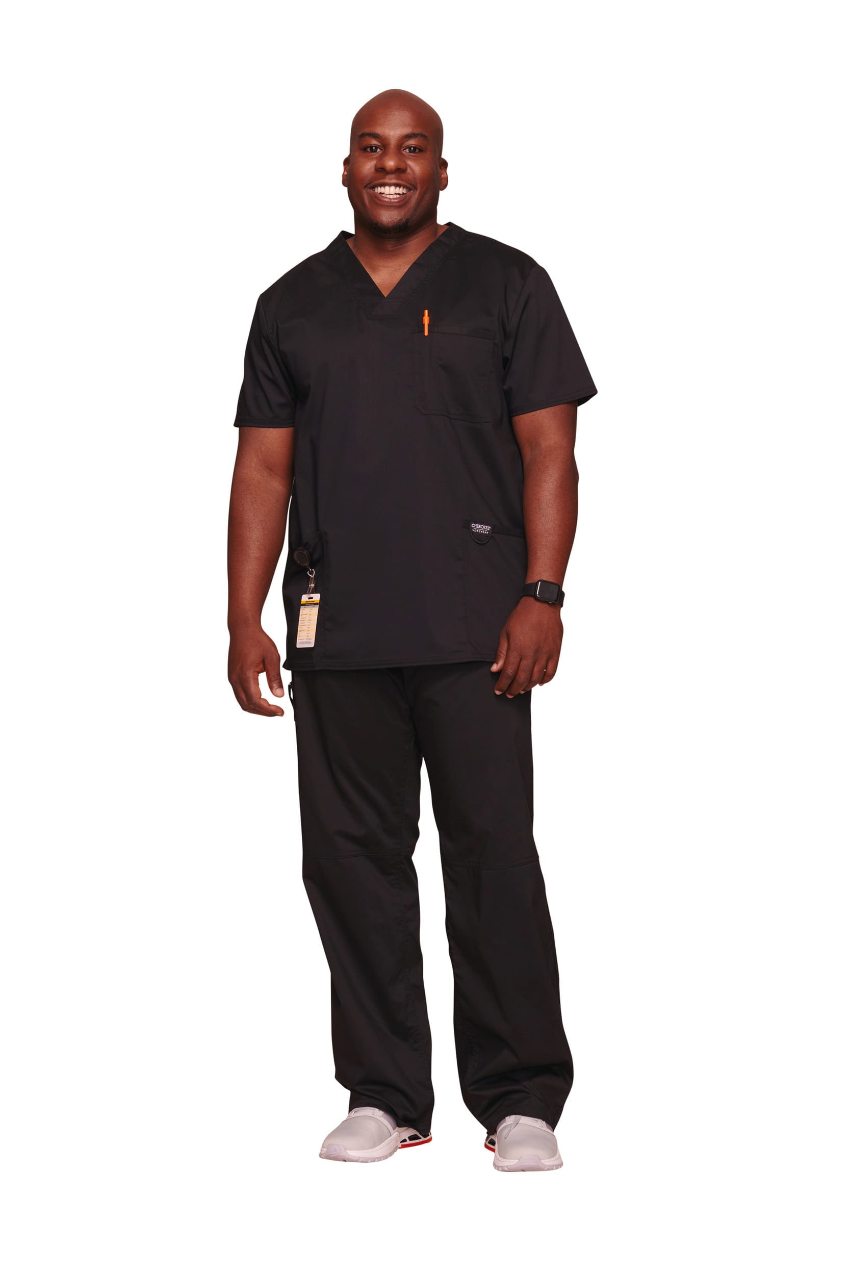 Túnica decote V de homem