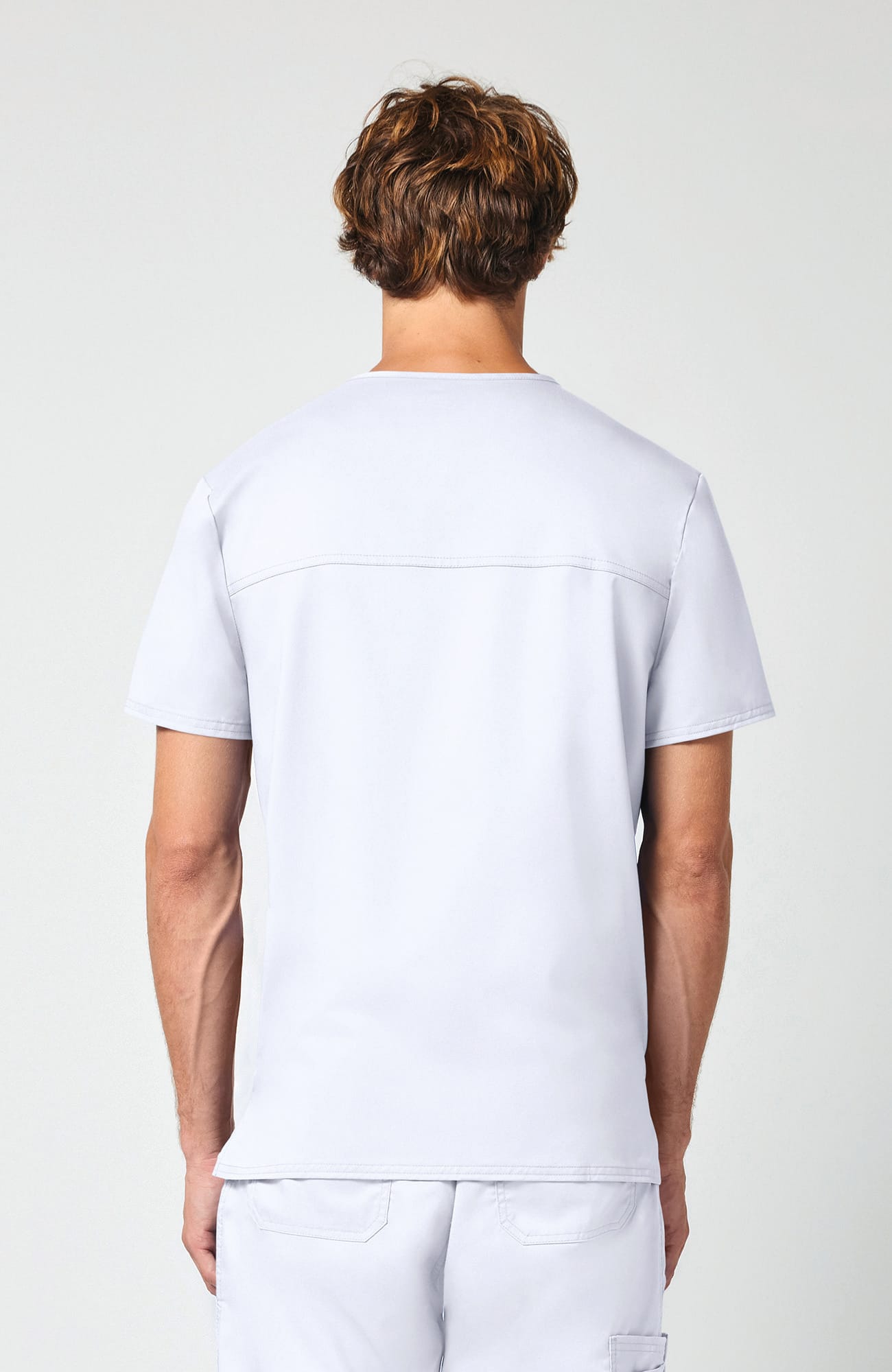 Camiseta cuello pico hombre