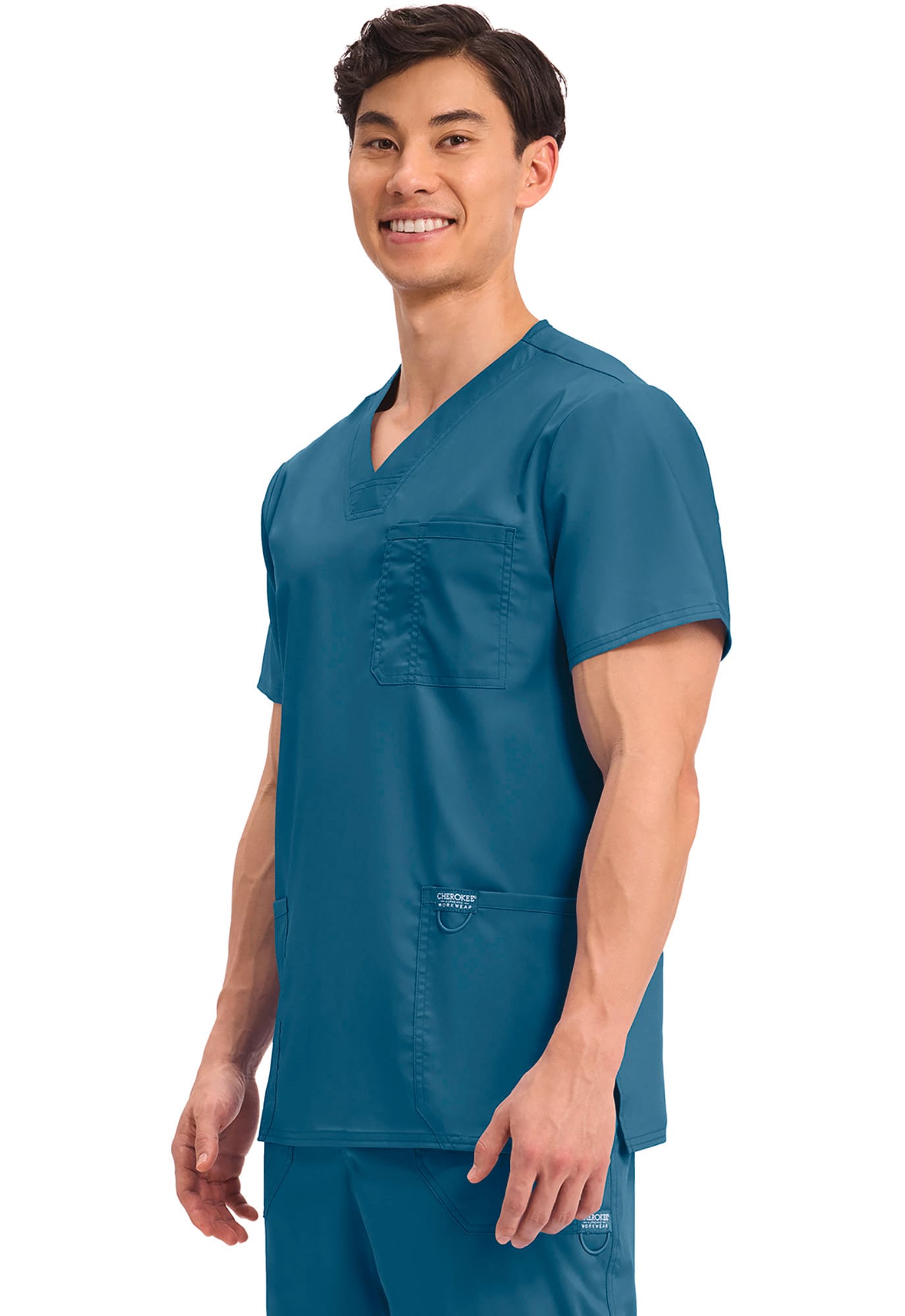 Túnica decote V de homem