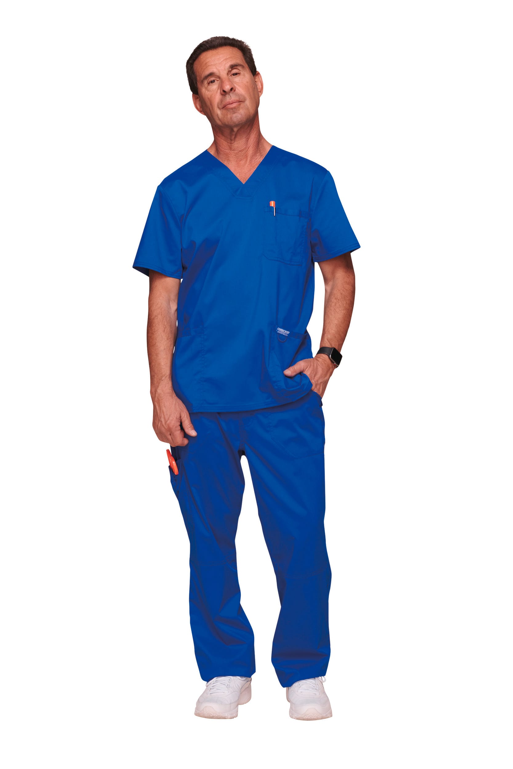 Túnica decote V de homem