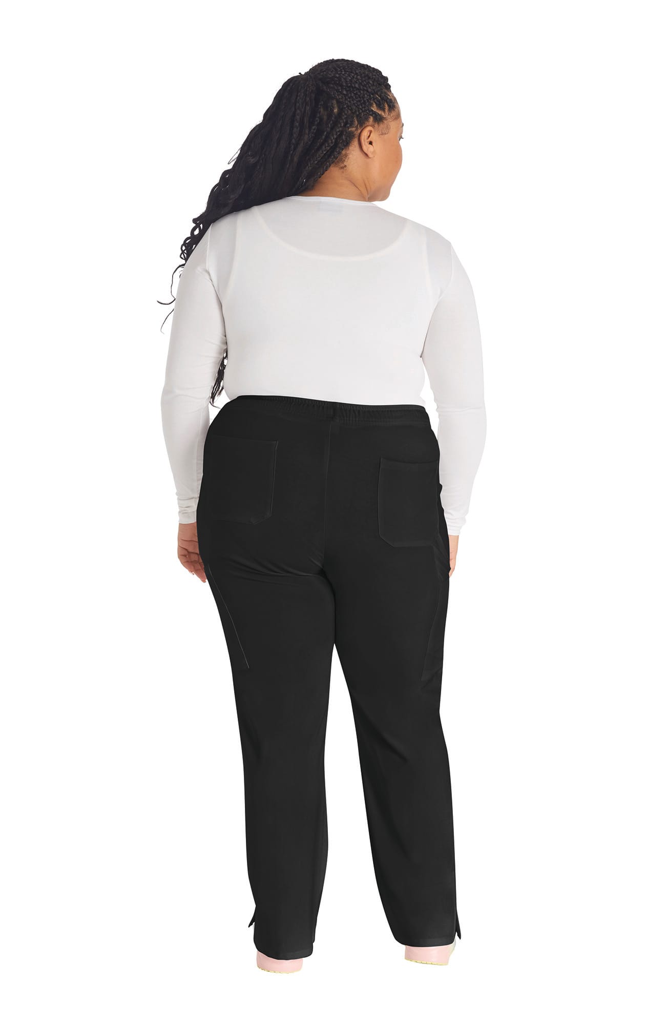 Pantalones de tiro medio mujer<br/>