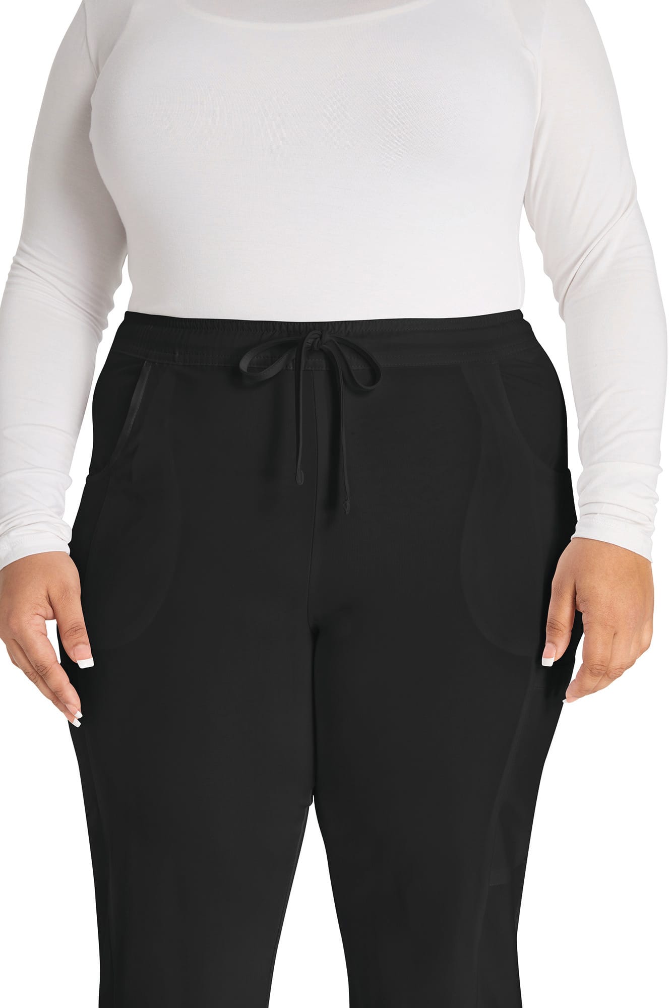 Pantalones de tiro medio mujer<br/>