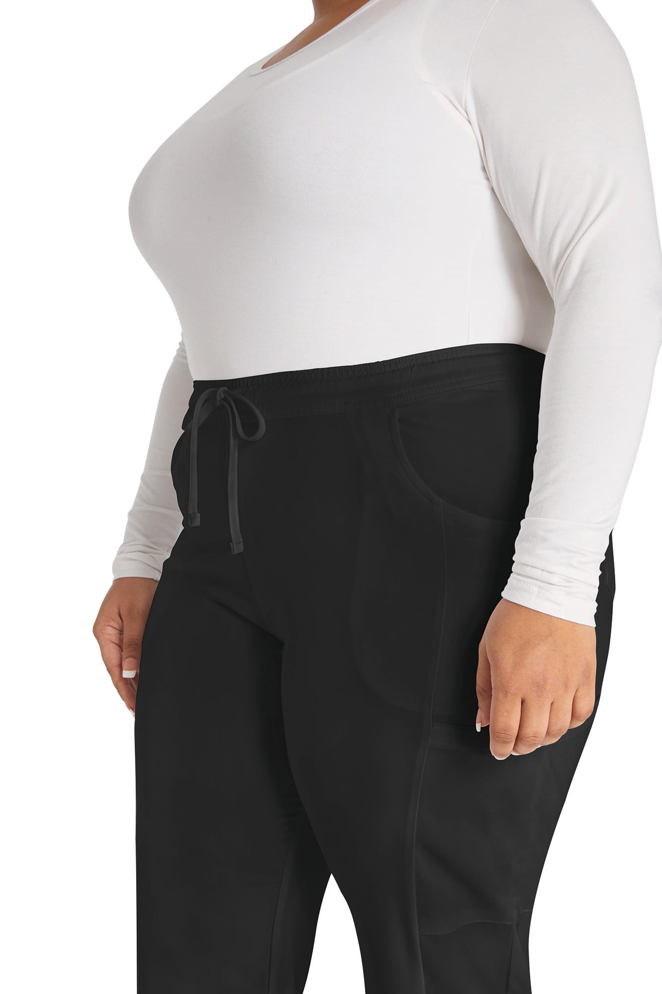 Pantalones de tiro medio mujer<br/>