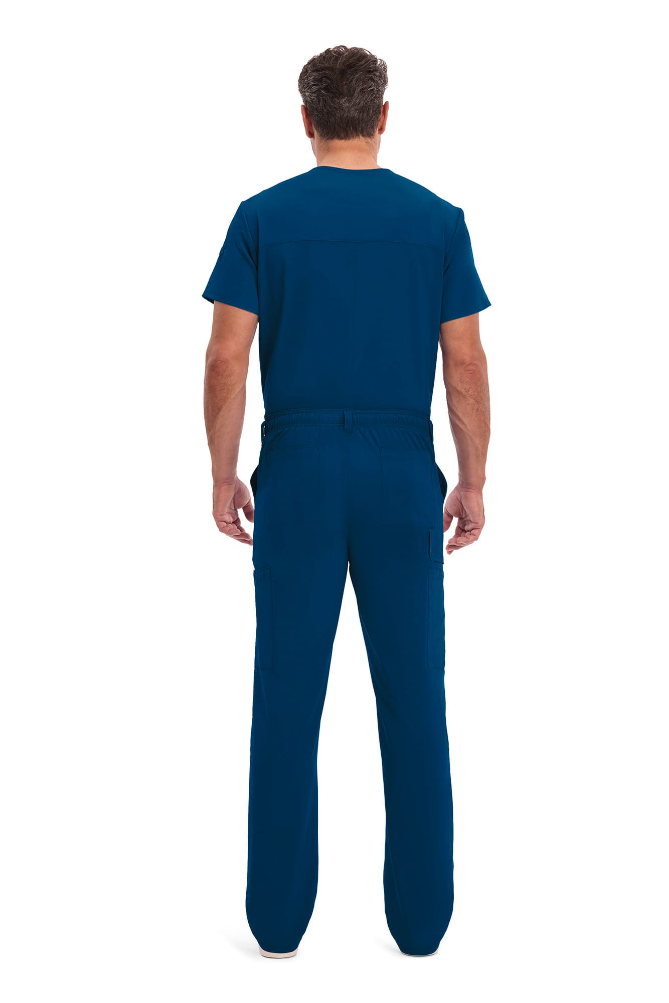 PANTALÓN CON CORDÓN DE AJUSTE Y TIRO ESTÁNDAR HOMBRE<BR/>