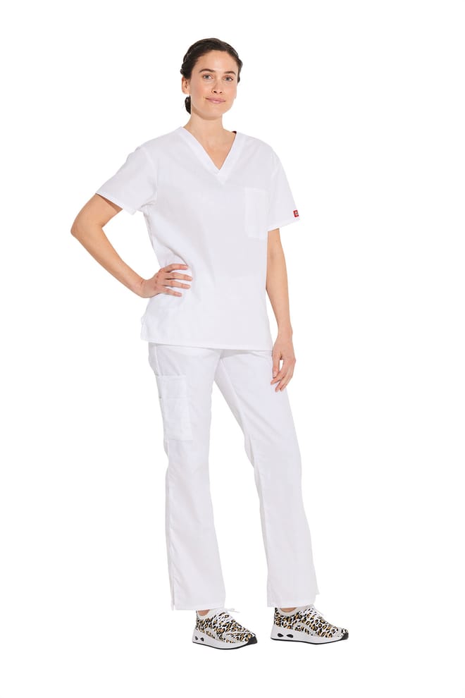 Uniseks tuniek met V-hals