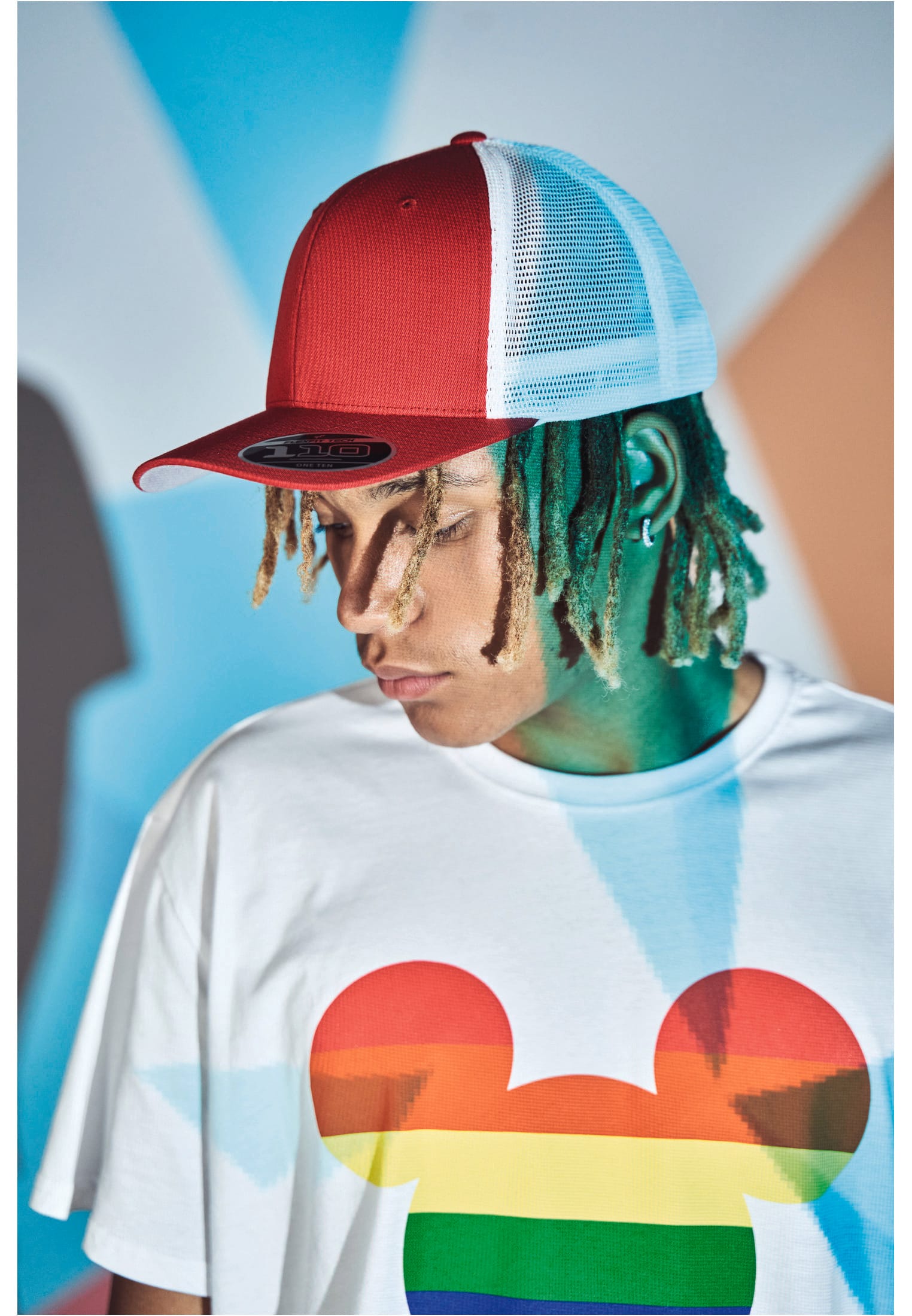 Casquette mesh bicolore - Image 2