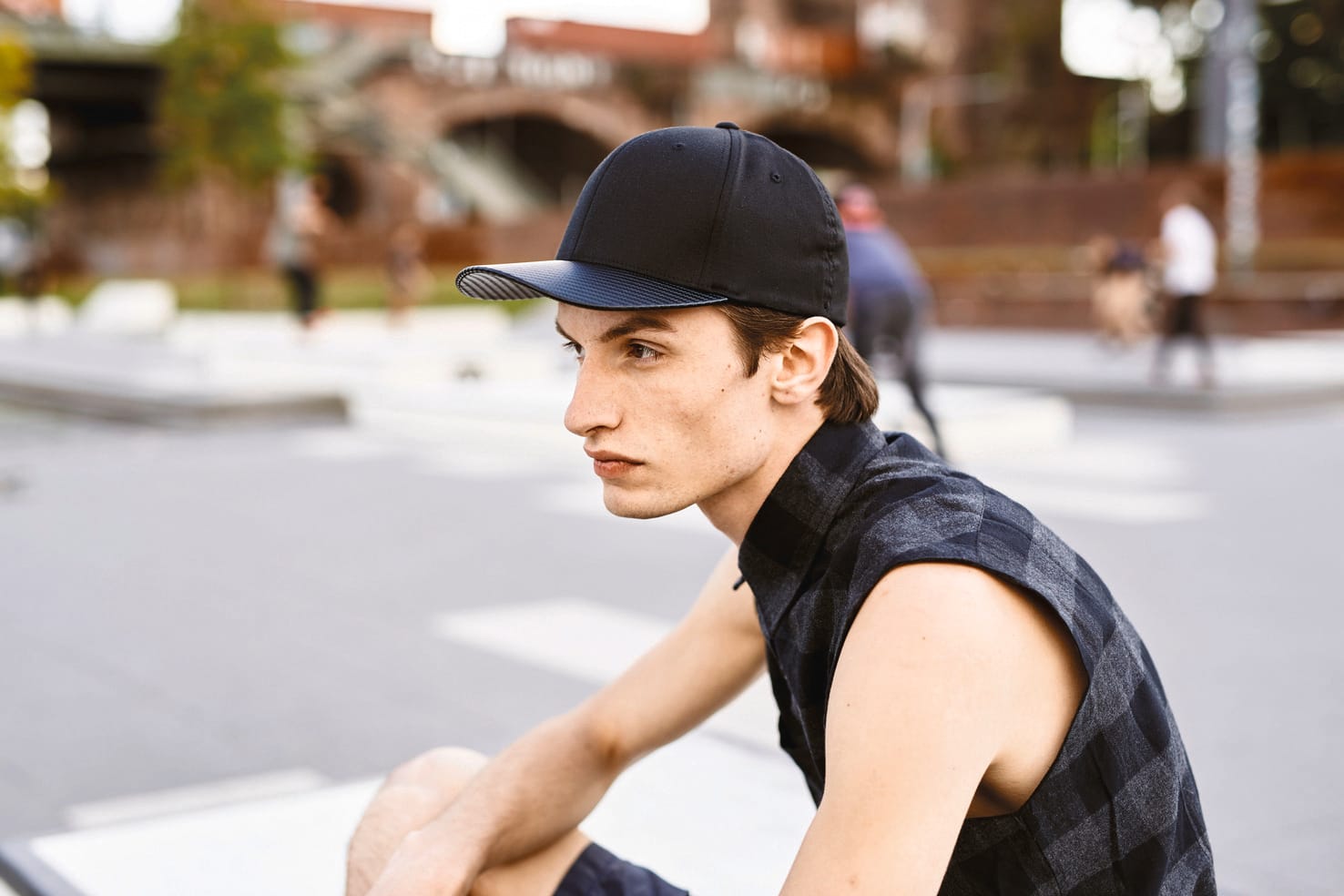 Casquette carbon snapback - Image 2