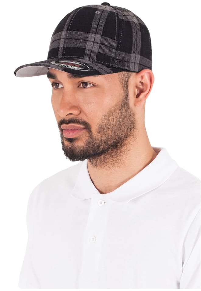 Gorra de tartán