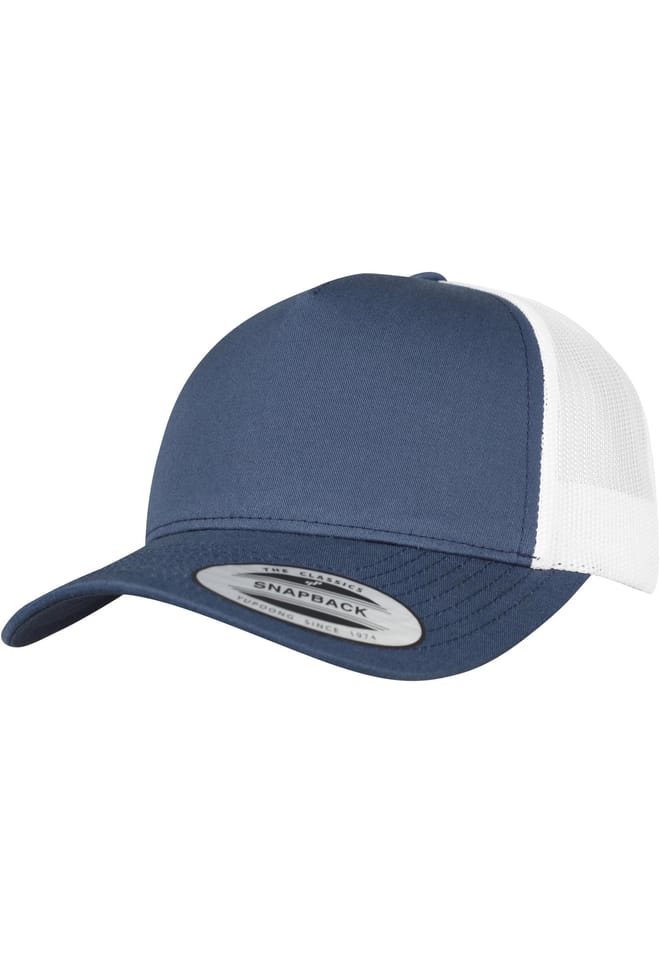 Two-tone retro trucker cap