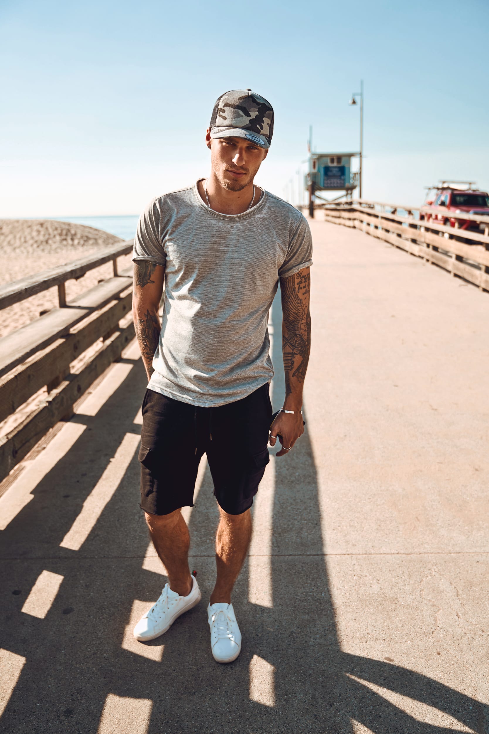 Casquette Trucker Camo - Image 1