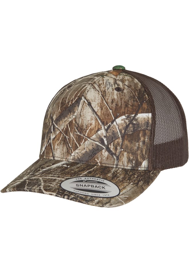 Cappellino Retro Trucker mimetico albero